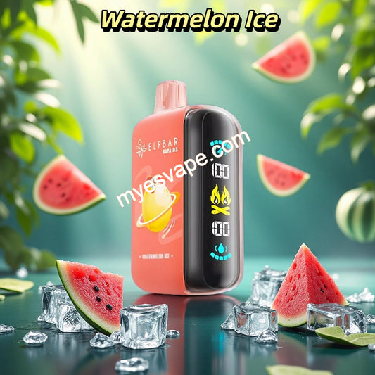 Watermelon Ice Elf Bar Raya D3 25000