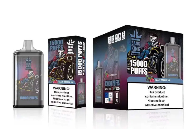 Bang King 15000 puffs - Black Dragon Ice