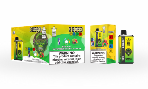 Vaper 30000 caladas Red Bull & Watermelon Bubble Candy - Bang King 30000