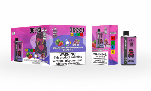 Bang King 30000 Puffs - Strawberry And Watermelon & Grape Ice