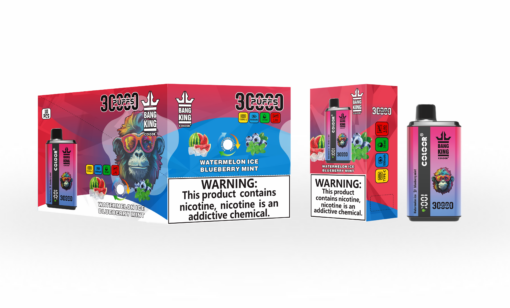 Bang King 30000 Puffs -Watermelon Ice & Blueberry Mint