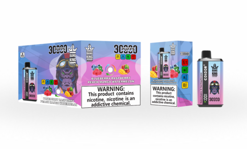 Bang King 30000 caladas - Blueberry Raspberry & Peach Mango Watermelon