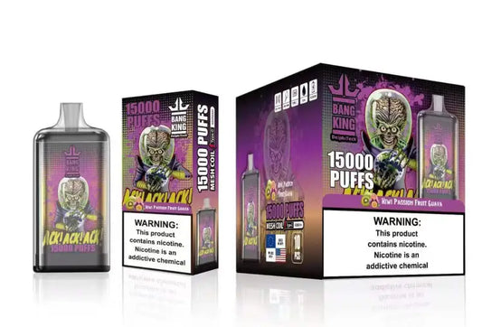 Vape 15000 Caladas  Kiwi Passion Fruit Guava - Bang King 15000