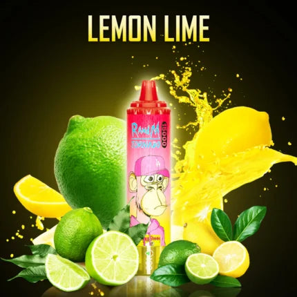 Lemon  Lime - RandM Tornado 15000 bocanadas