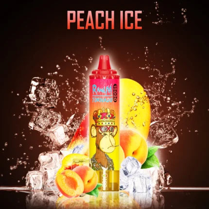 Peach Ice - RandM Tornado 15000 bocanadas