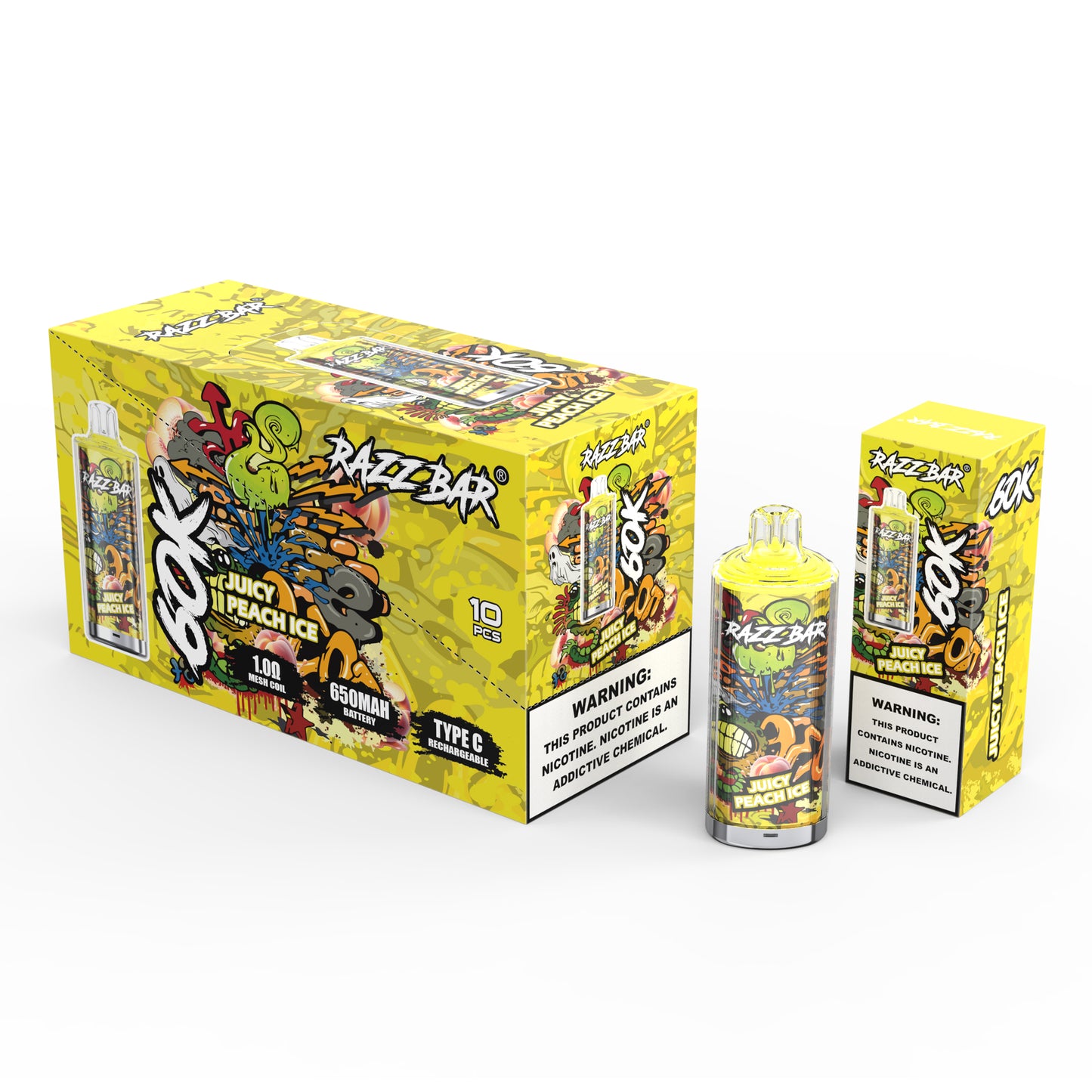 Razz Bar 60K Crystal Disposable Vape