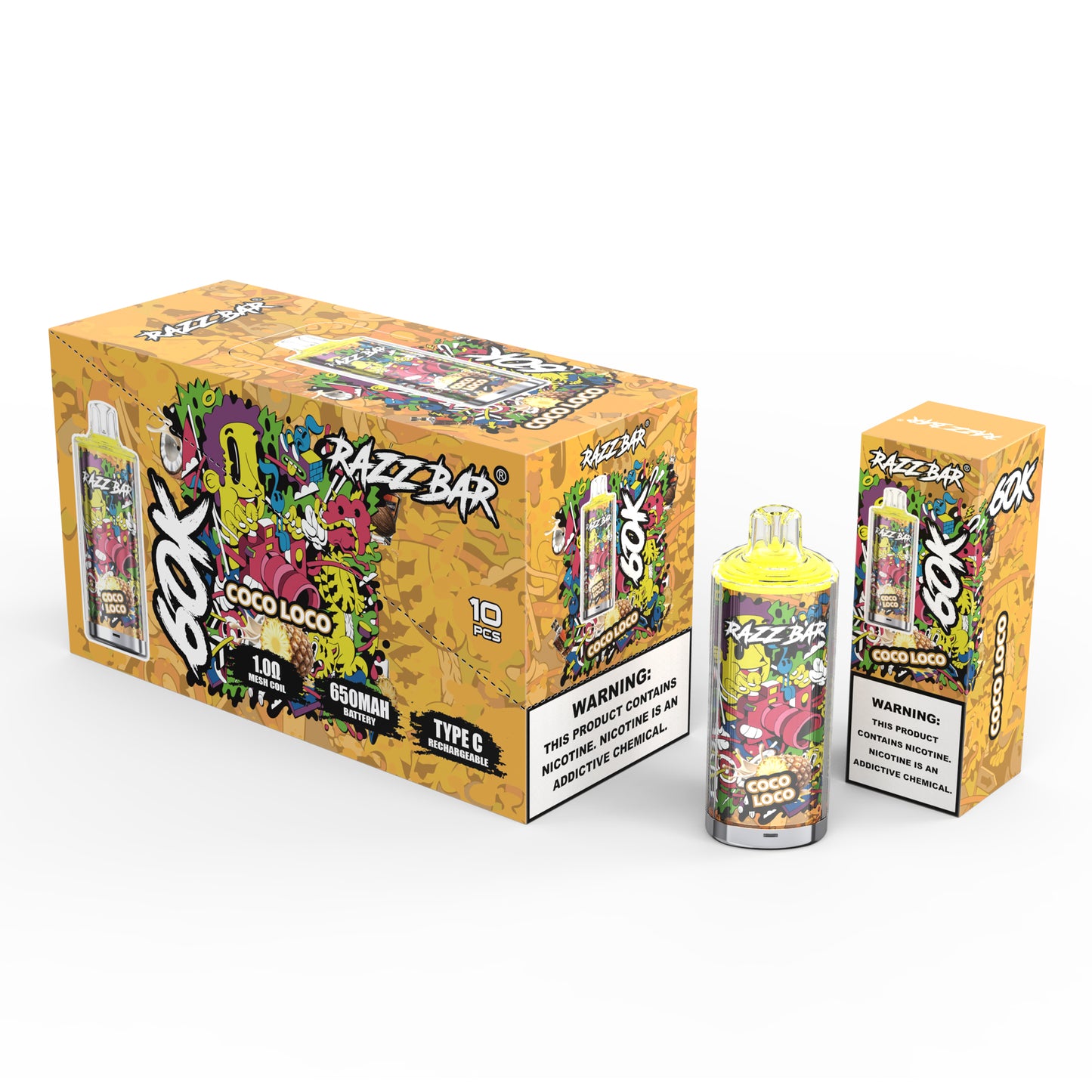 Razz Bar 60K Crystal Disposable Vape
