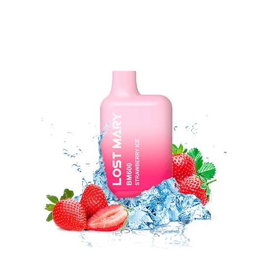Elf Bar - Lost Mary BM600 Strawberry Ice Vape Desechable
