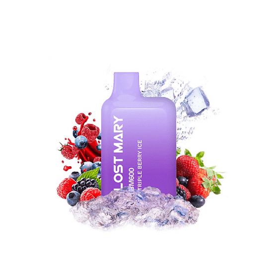 Lost Mary BM600 Triple Berry Ice Vape Desechable - Elf Bar