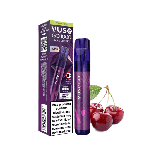 Vape desechable Vuse GO 1000 Dark Cherry
