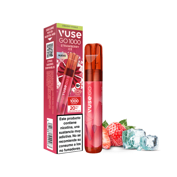 Vuse GO 1000  - Strawberry Ice